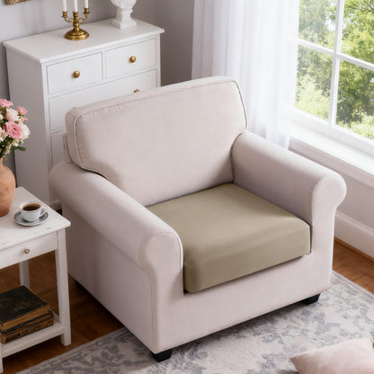 TAOCOCO 1 Piece Polyester Couch Cushion Covers for 1 /2/3 Seater Cushion Covers
