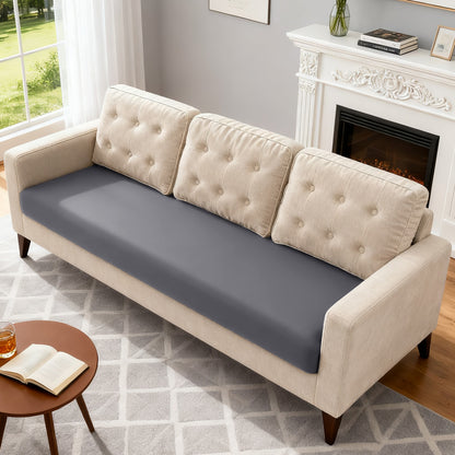 TAOCOCO 1 Piece Polyester Couch Cushion Covers for 1 /2/3 Seater Cushion Covers