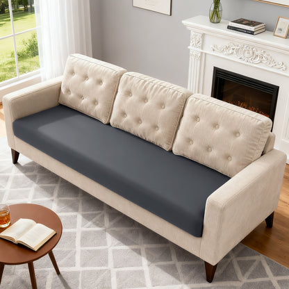 TAOCOCO 1 Piece Polyester Couch Cushion Covers for 1 /2/3 Seater Cushion Covers