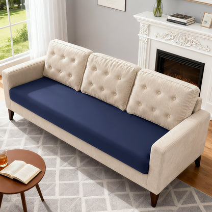 TAOCOCO 1 Piece Polyester Couch Cushion Covers for 1 /2/3 Seater Cushion Covers
