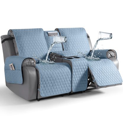 TAOCOCO 100% Waterproof Loveseat Recliner Covers with Console