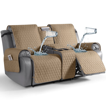 TAOCOCO 100% Waterproof Loveseat Recliner Covers with Console