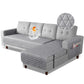 JSJ- L Shaped Sofa Covers, Chaise Lounge for Left Right Sectional Sofa-S/L