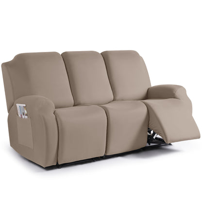 3-Piece  Stretch Polyester Covers for Large Recliners - 1 Seat/2 seat/2 Seat Oversized/3 Seat