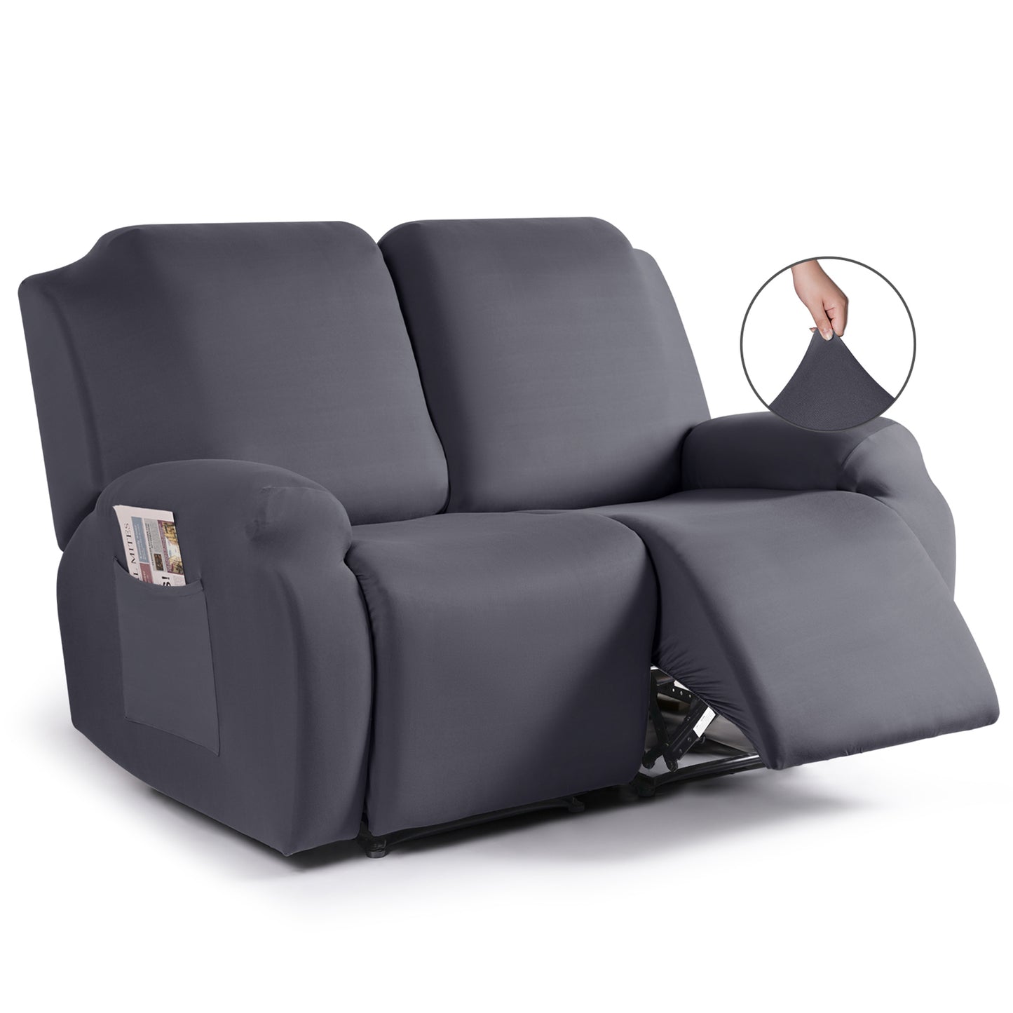 MMAMYT-Recliner Sofa Slipcover Reclining Covers for 2/3 Seater Couch