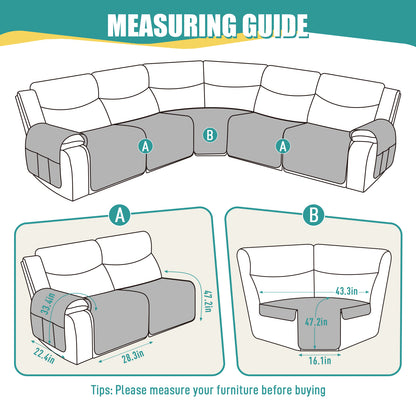 Waterproof Recliner Sectional Couch Covers