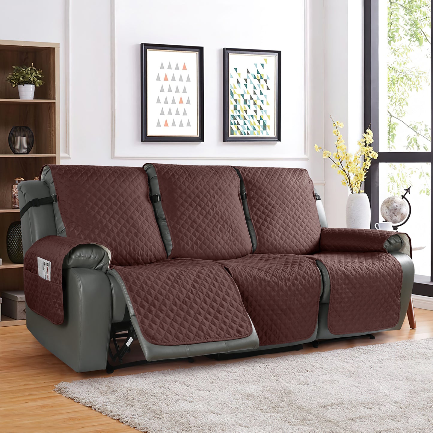 TAOCOCO Recliner Sofa Covers for 2/3 seat Couch
