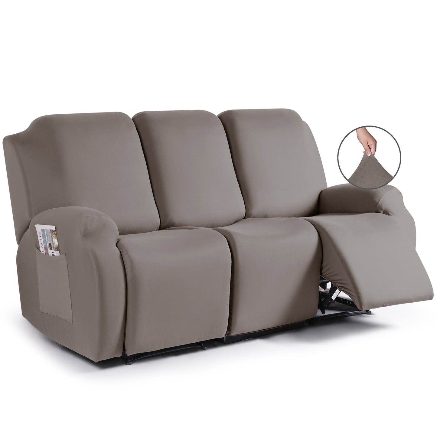 MMAMYT-Recliner Sofa Slipcover Reclining Covers for 2/3 Seater Couch