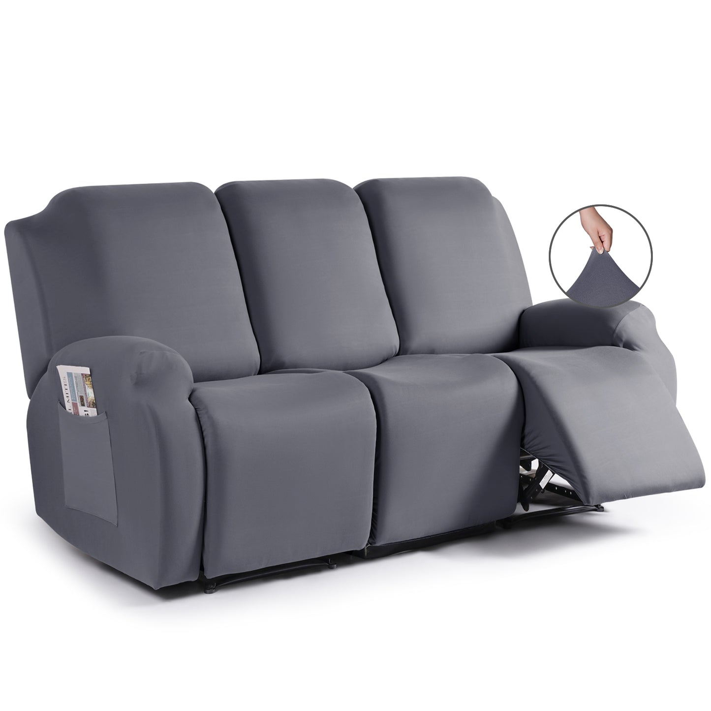 MMAMYT-Recliner Sofa Slipcover Reclining Covers for 2/3 Seater Couch