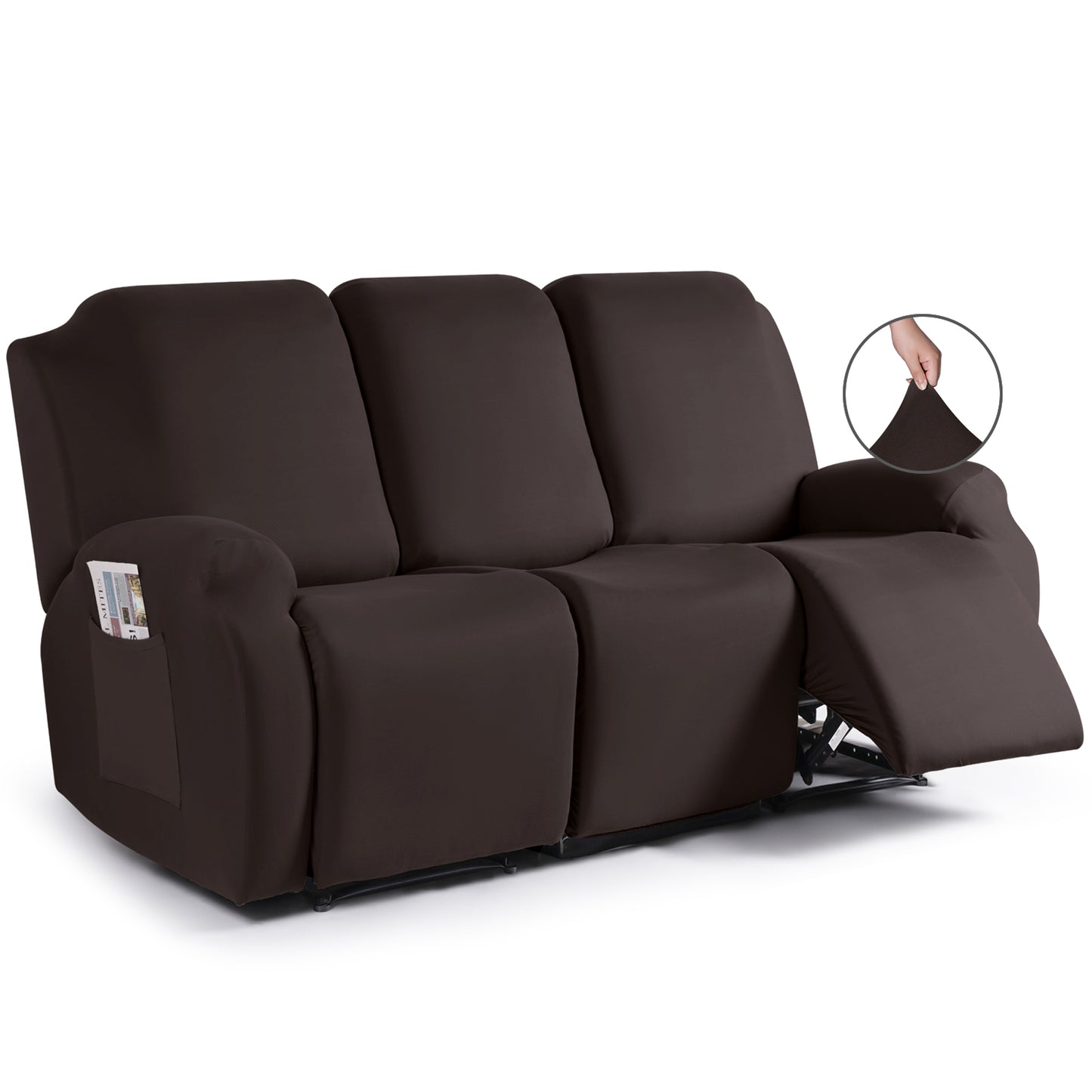 MMAMYT-Recliner Sofa Slipcover Reclining Covers for 2/3 Seater Couch