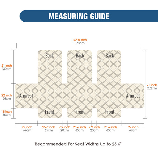 TAOCOCO 3 Seater Recliner Sofa Cover - Waterproof & Anti-Slip Armchair Slipcover - Reclining Chair Protector with Storage Pockets - Washable Furniture Cover for Dogs & Cats (Drak Grey)