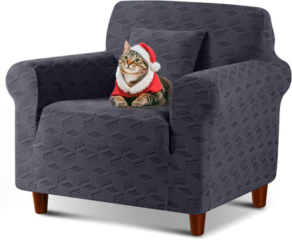Stretch 1 piece Non Slip Armchair Slipcover- 1 Seater/2 Seater/3 Seater/4 Seater