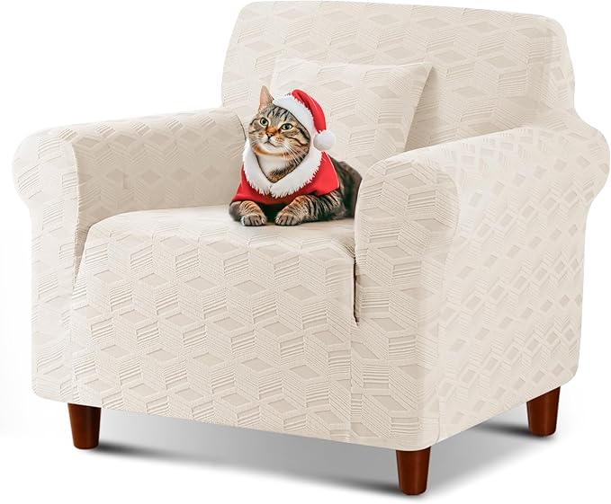Stretch 1 piece Non Slip Armchair Slipcover- 1 Seater/2 Seater/3 Seater/4 Seater