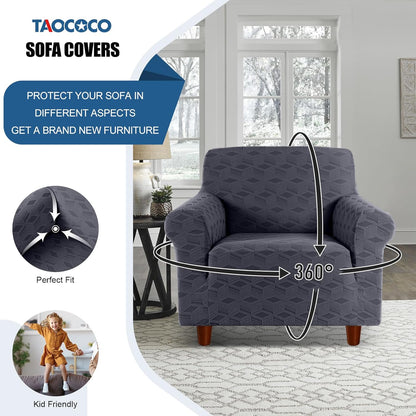 Stretch 1 piece Non Slip Armchair Slipcover- 1 Seater/2 Seater/3 Seater/4 Seater