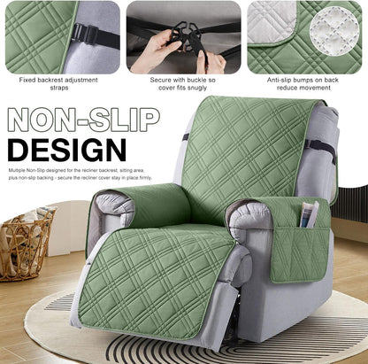 TAOCOCO 100% Waterproof Recliner Chair Cover -22inch