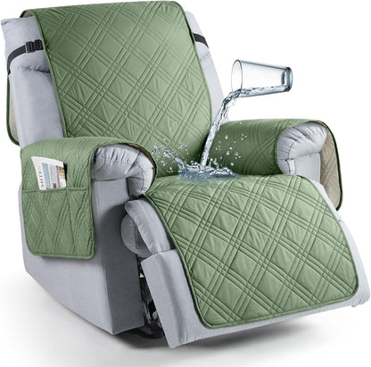 TAOCOCO 100% Waterproof Recliner Chair Cover -22inch