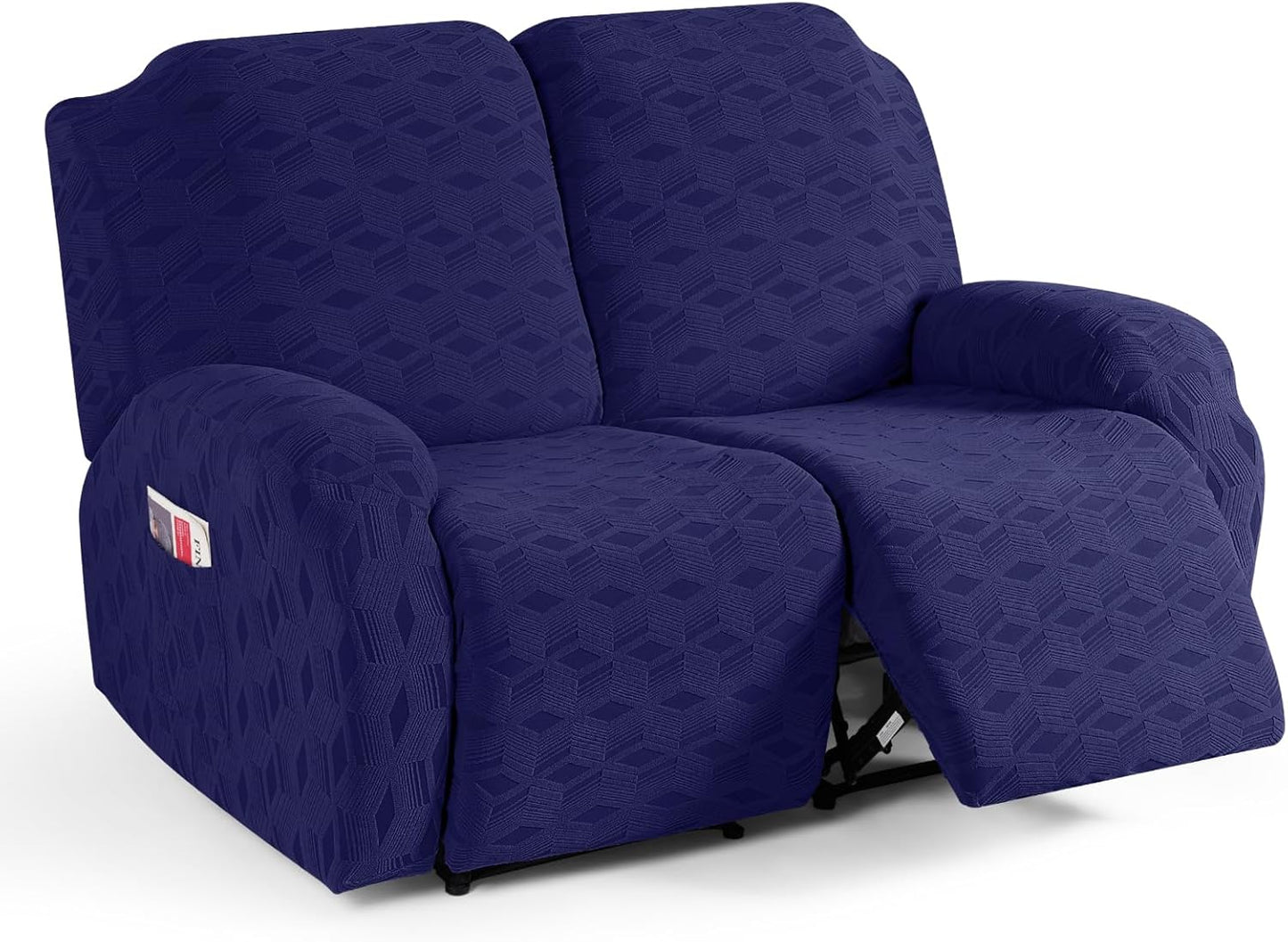 Stretch 3 Pieces Recliner Chair Covers - 1 Seater / 1 XL Seater / 2 Seater /2 XL Seater / 3 Seater