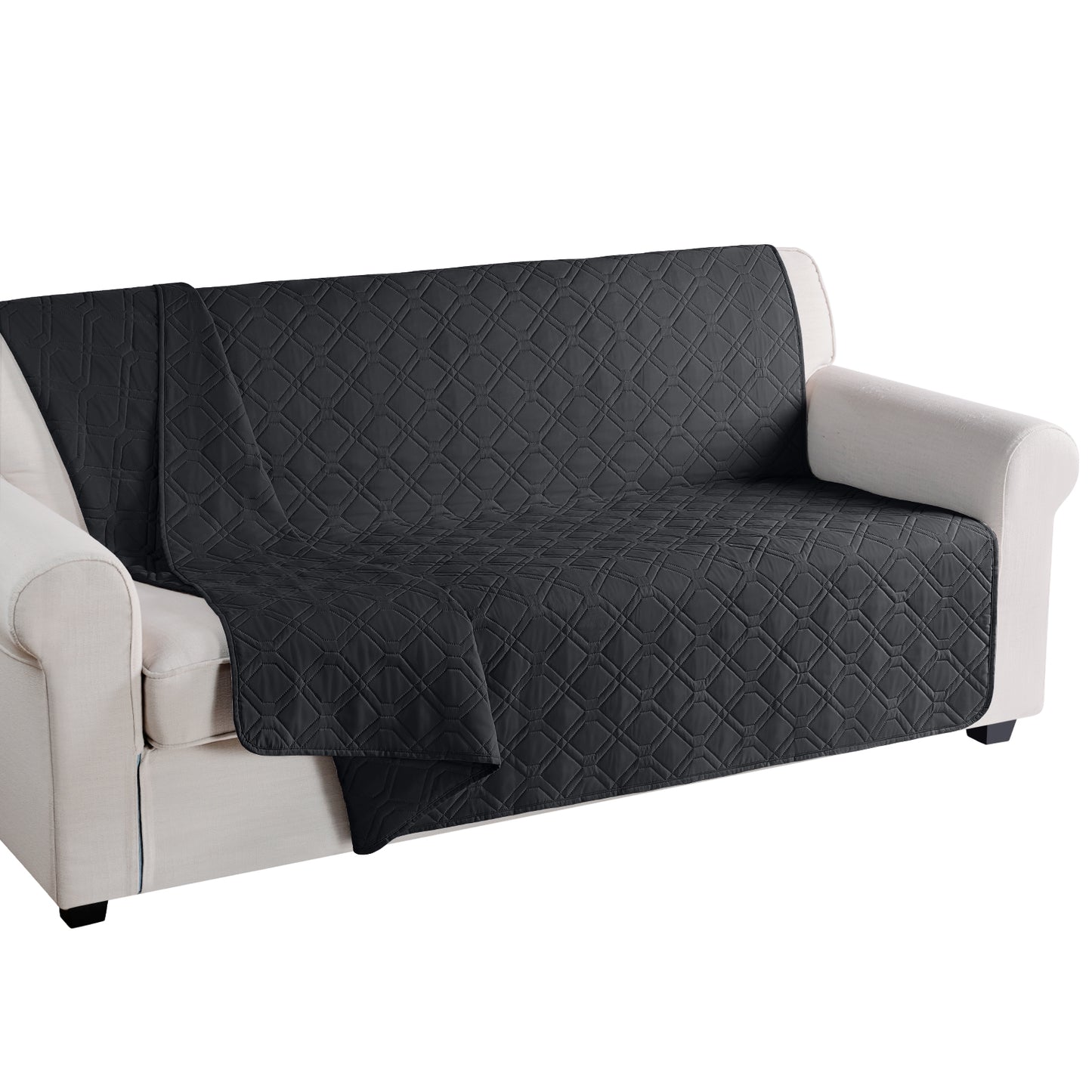 TAOCOCO Reversible Waterproof Chair Sofa Cover Furniture Protector in Black – Pet Friendl