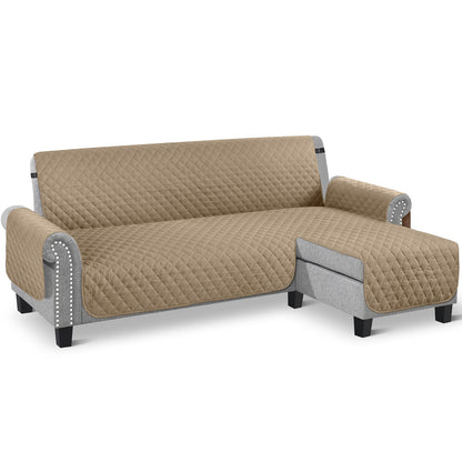 Couch Slipcover L Shape Sofa Cover Sectional - TAOCOCO