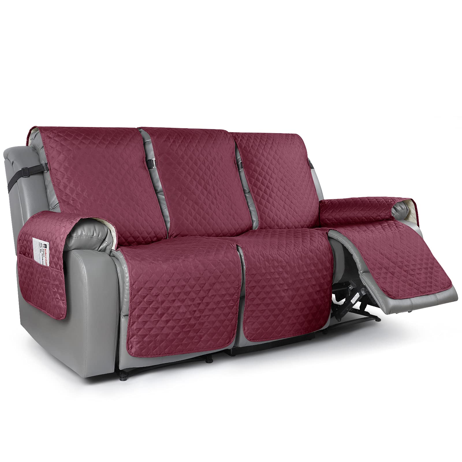 3 seater best sale recliner cover