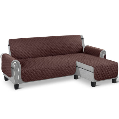 Couch Slipcover L Shape Sofa Cover Sectional - TAOCOCO