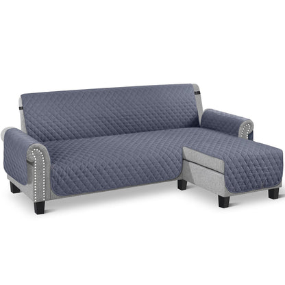 Couch Slipcover L Shape Sofa Cover Sectional - TAOCOCO