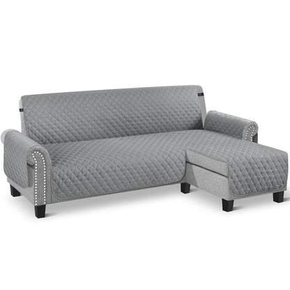 Couch Slipcover L Shape Sofa Cover Sectional - TAOCOCO