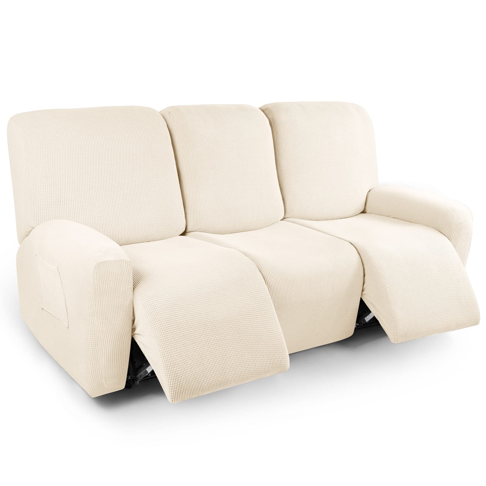 Couch cover for couch with recliners hot sale