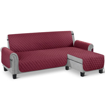 Couch Slipcover L Shape Sofa Cover Sectional - TAOCOCO