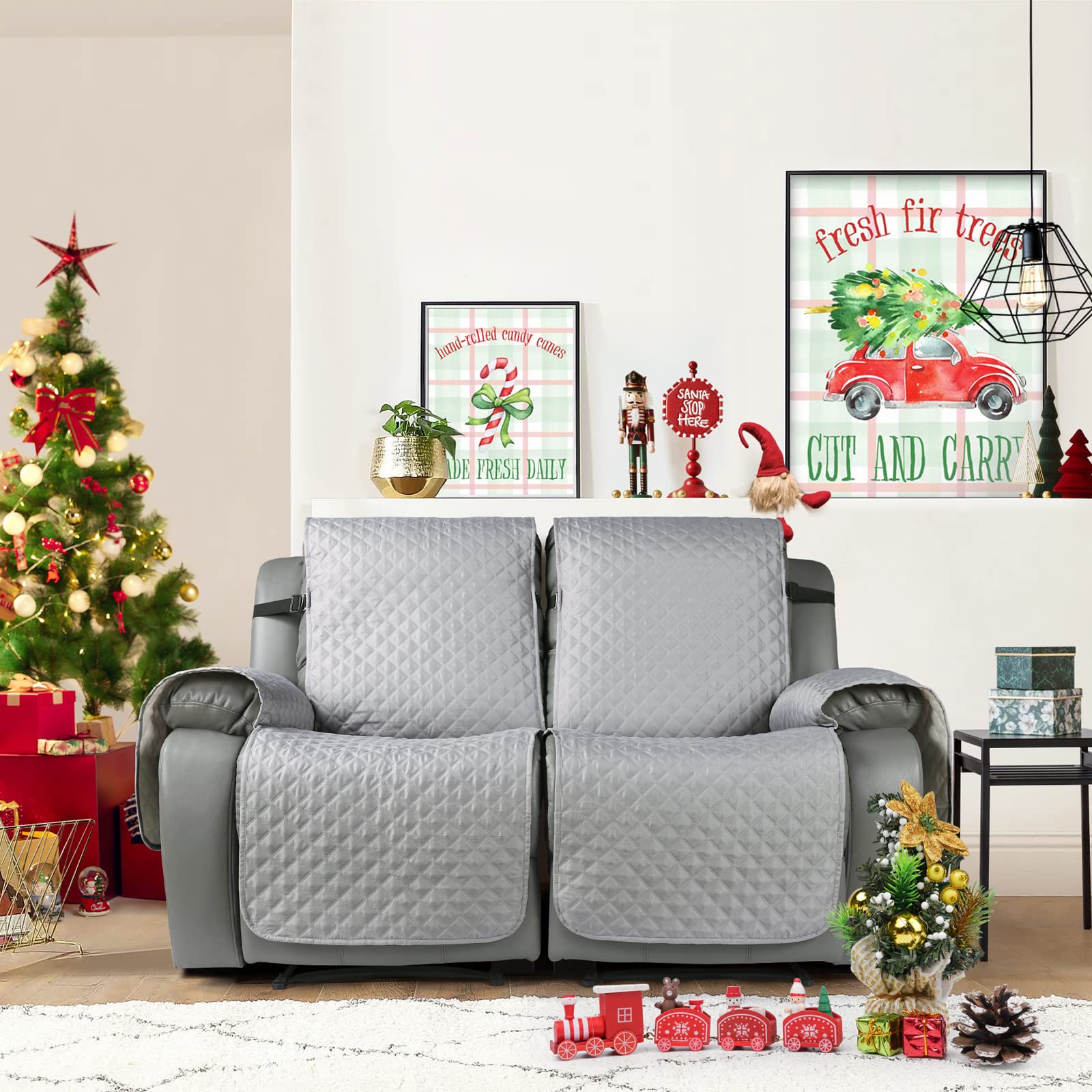 Christmas recliner covers hot sale