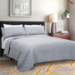 Bed Decor Coverlet Set Comforter Bedding Cover for All Season-3 Pieces