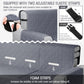 Waterproof Sectional Couch Covers L Shaped Sofa Covers - TAOCOCO